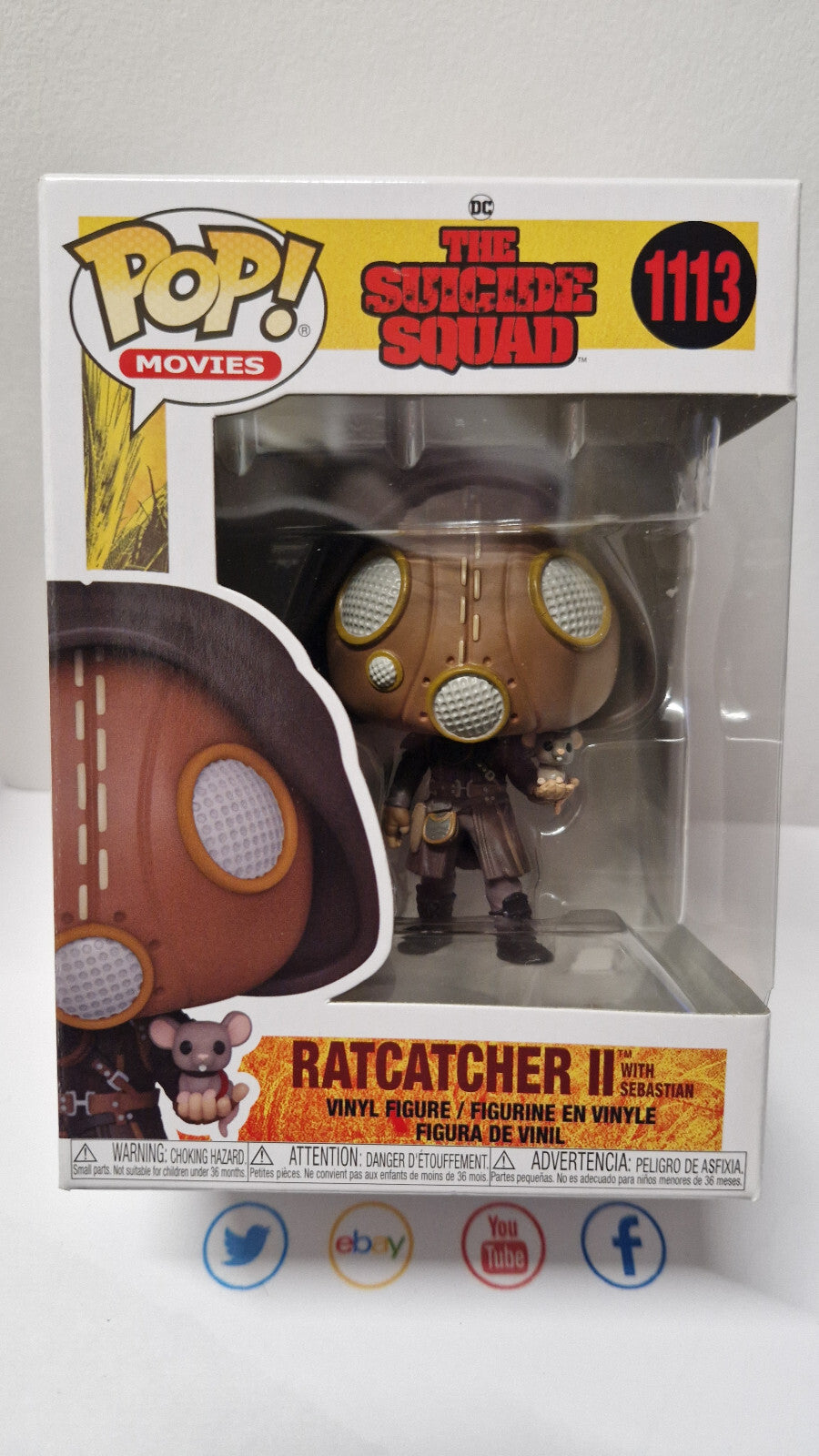 Funko Pop! DC Comics The Suicide Squad #1113 Ratcatcher II (F38)