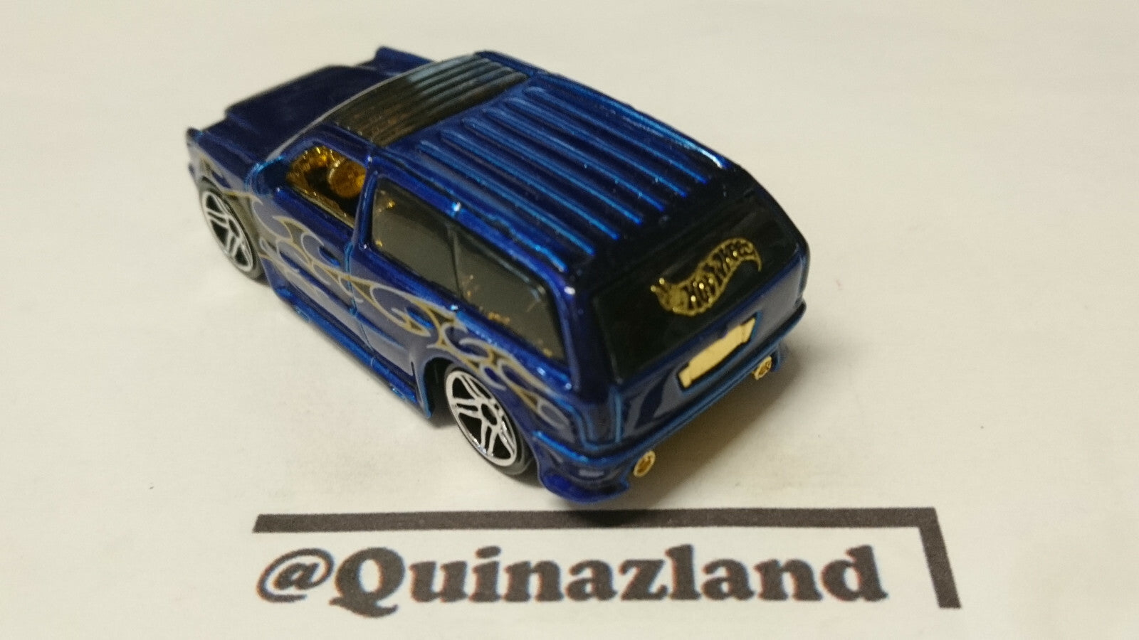 Hot Wheels Boom Box 2003-035 bleue  (A36)
