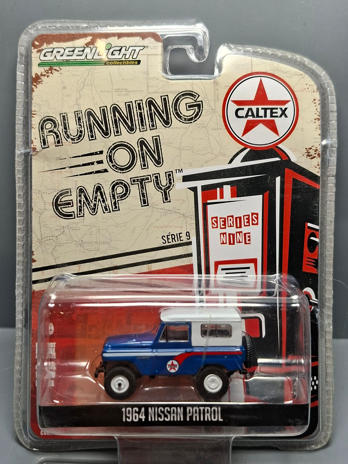 Greenlight Running On Empty 1964 Nissan Patrol Caltex (NG42)