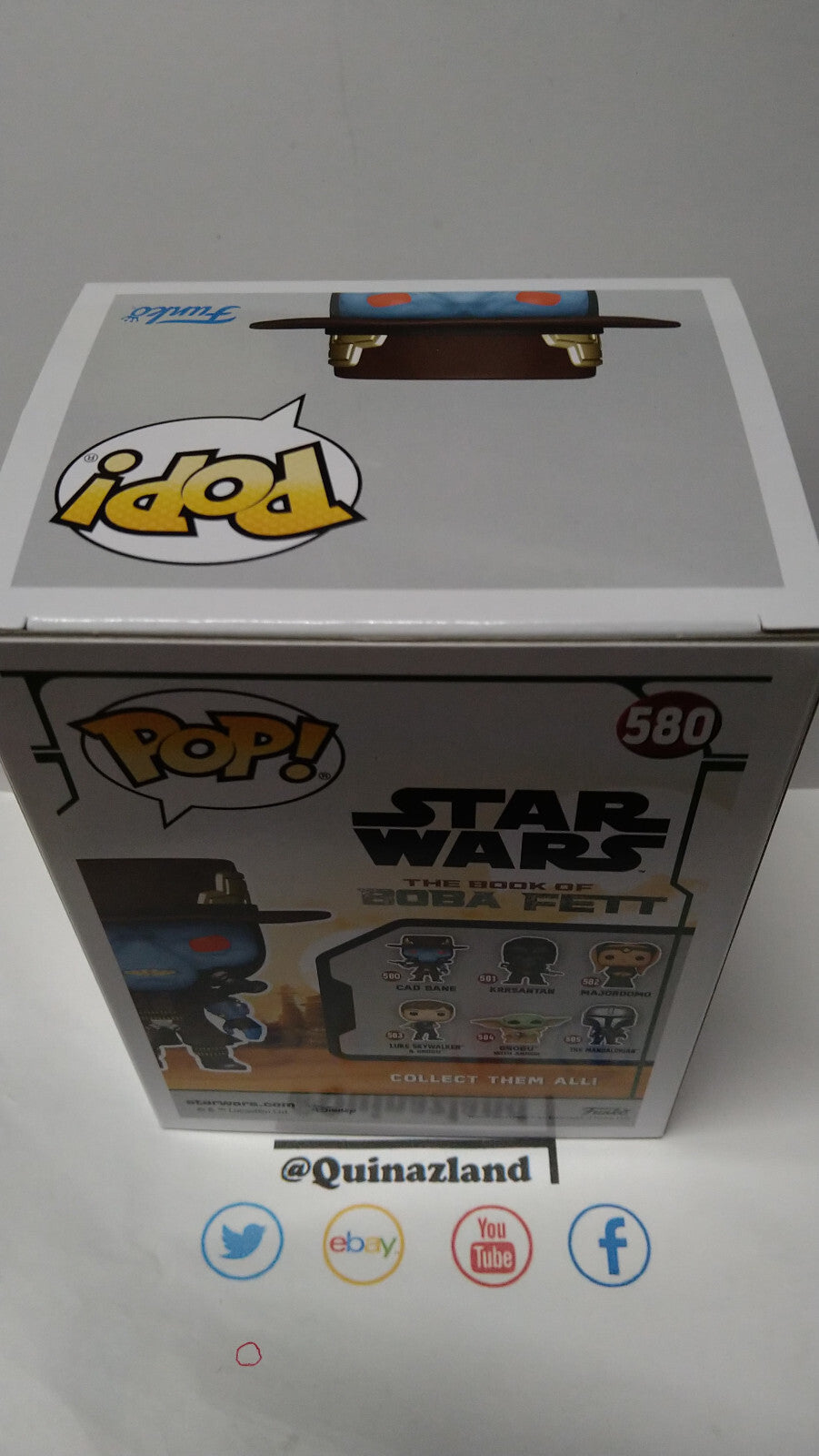 Funko Pop! Star Wars N° 580 Cad Bane  (F23)