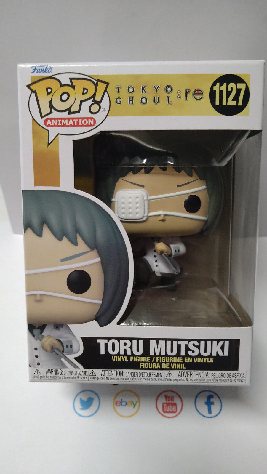 Funko Pop! TOKYO GHOULS:RE 1127 Tooru Mutsuki (FU21)