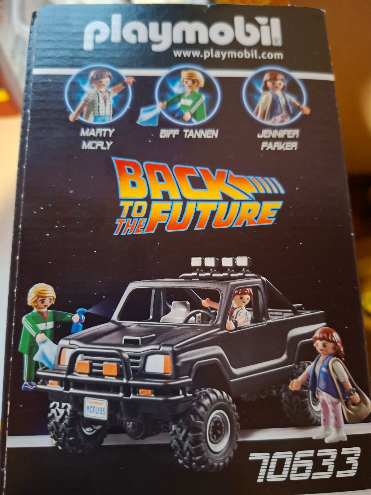 Playmobil 70633 set retour vers le future 1985 pickup Toyota SR5 (ET)