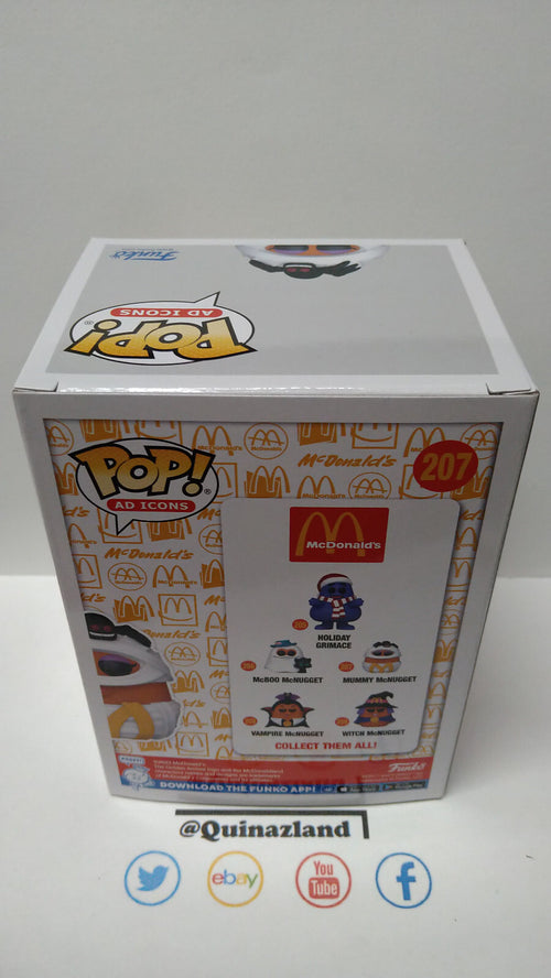 Funko Pop!  MCDONALDS POP Ad Icons N° 207 Nugget Buddies Momie (F9)