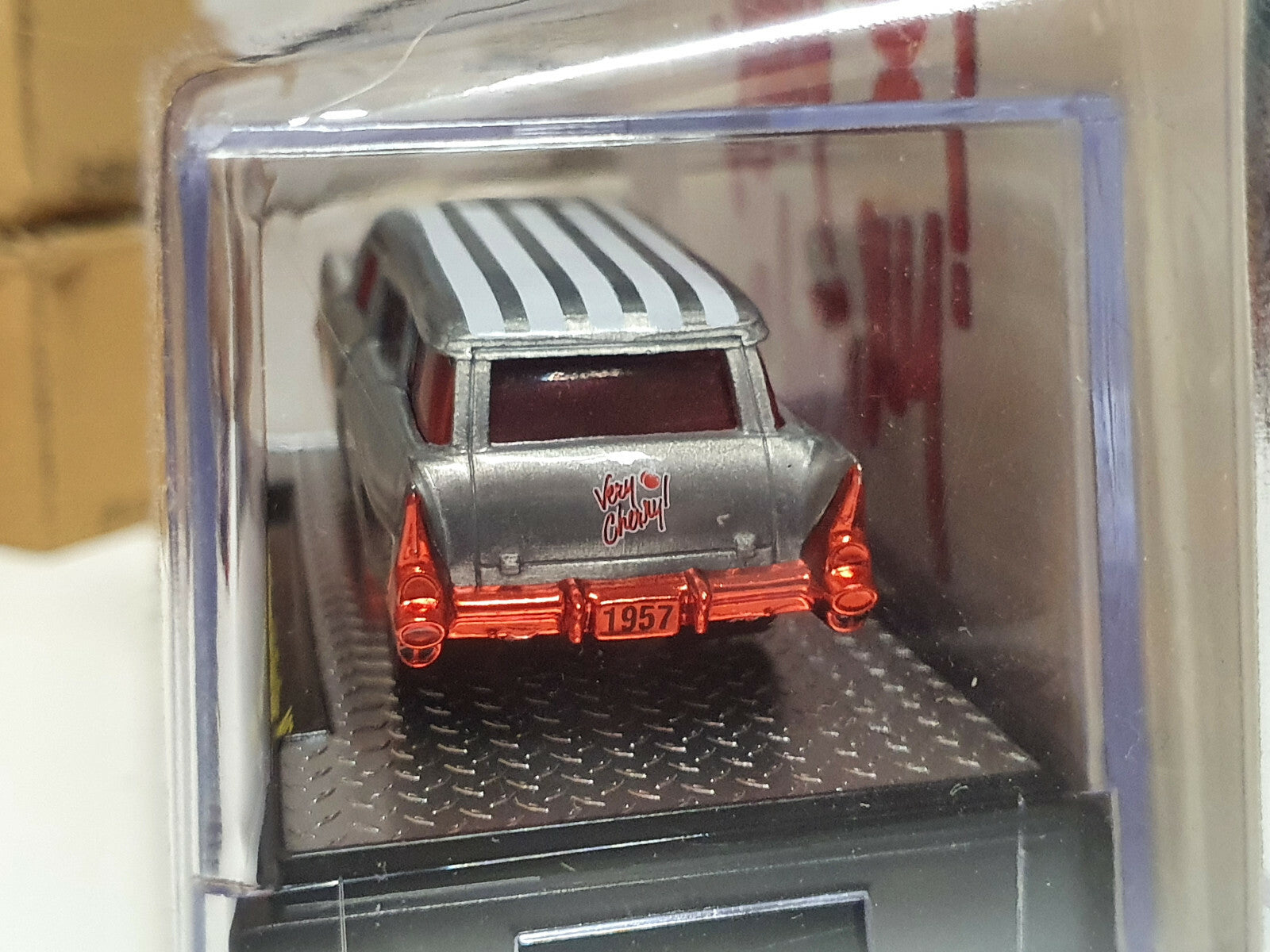 M2 Machines Super Chase Coca cola '57 Chevrolet 150 Handyman Gasser  (NG04)