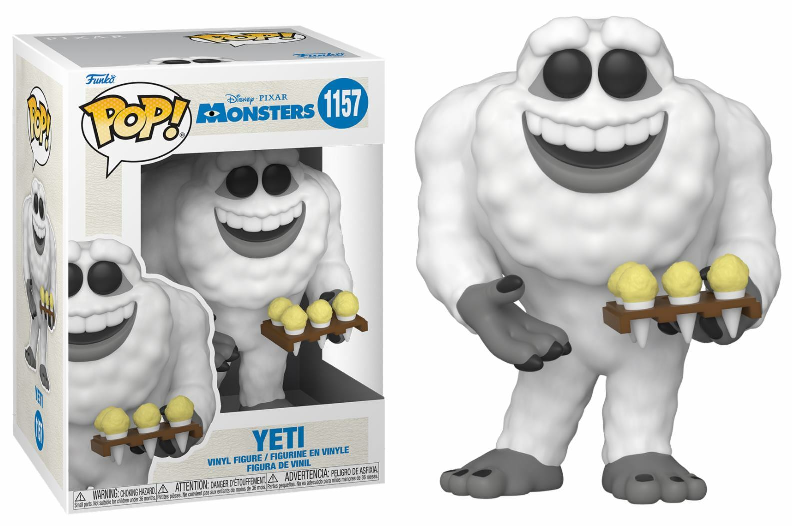 Funko Pop! MONSTERS INC 20TH 1157 Yeti (F42)