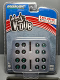 Greenlight V-Dub  Wheel & Tires Multipack set de jantes Volkswagen Chase (NG29)