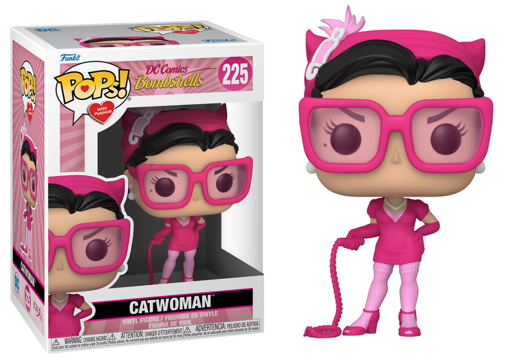 Funko Pop! DC Comics Bombshells Catwoman Edition Cancer du sein #225 (F20)