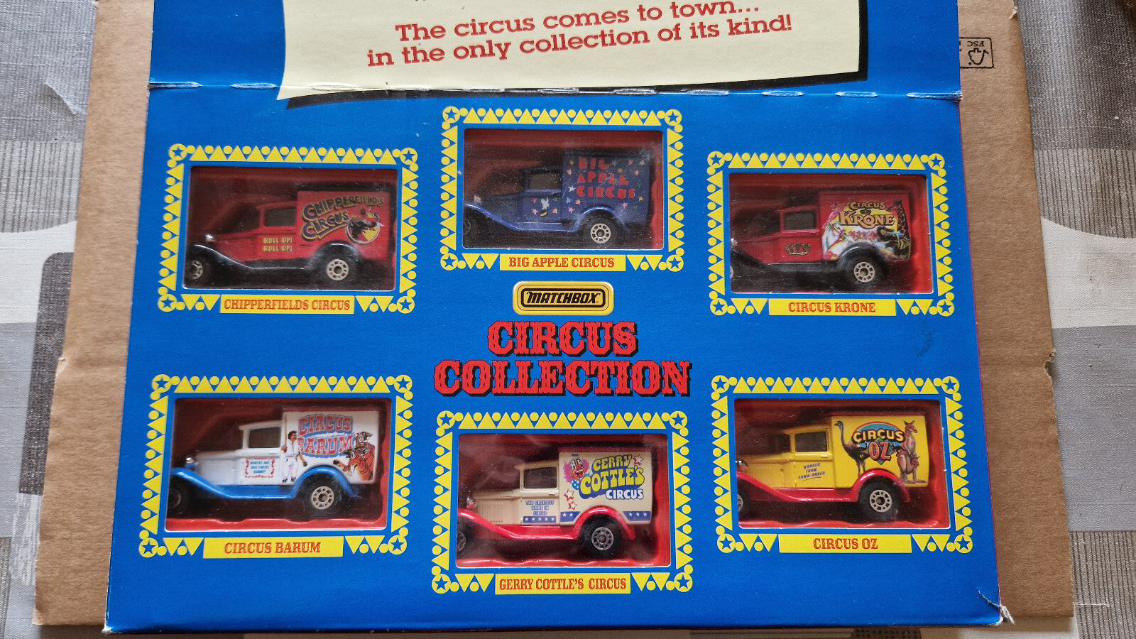 Matchbox The circus comes to town Ford model A     (ET)