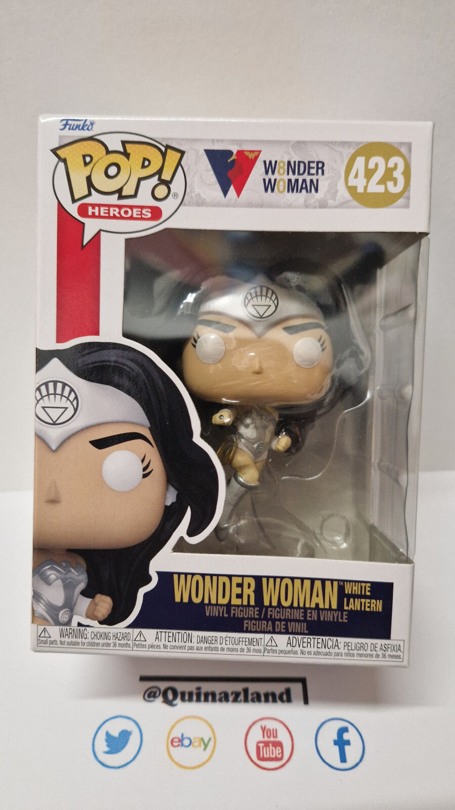 Funko Pop! Wonder Woman White Lantern  #423 (F20)