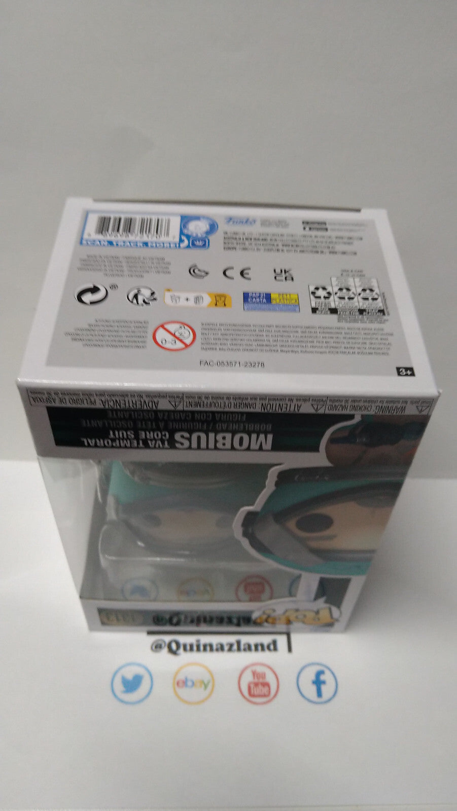 Funko Pop! LOKI SAISON 2 POP Marvel N° 1313 Mobius (F1)