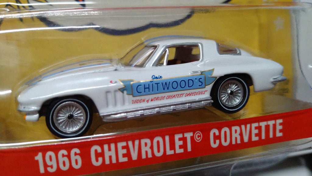 Greenlight 1966 Chevrolet Corvette  Joie Chitwood’s Legion  (NG20)