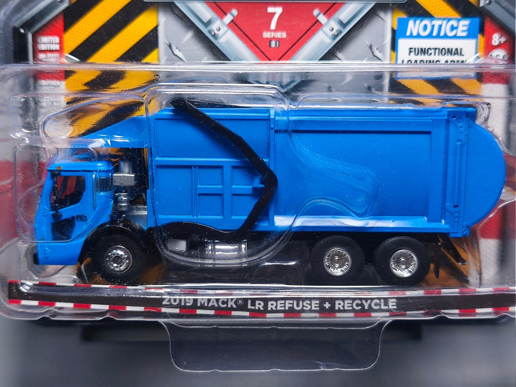 Greenlight S.D. Trucks série 7 2019 MACK LR refuse recycle (CT02)