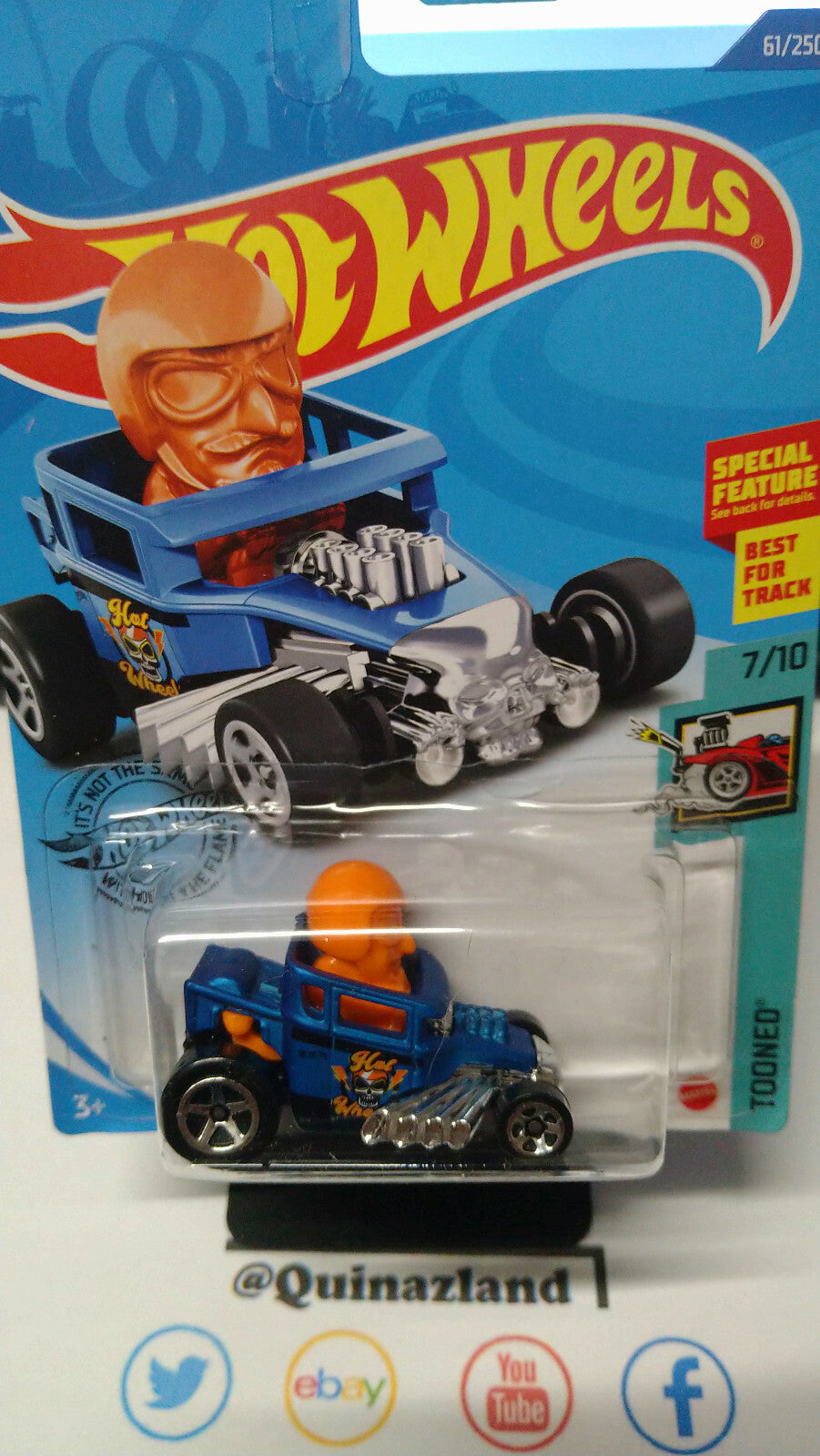 Hot Wheels Skull Shaker 2020-061 (NP31)