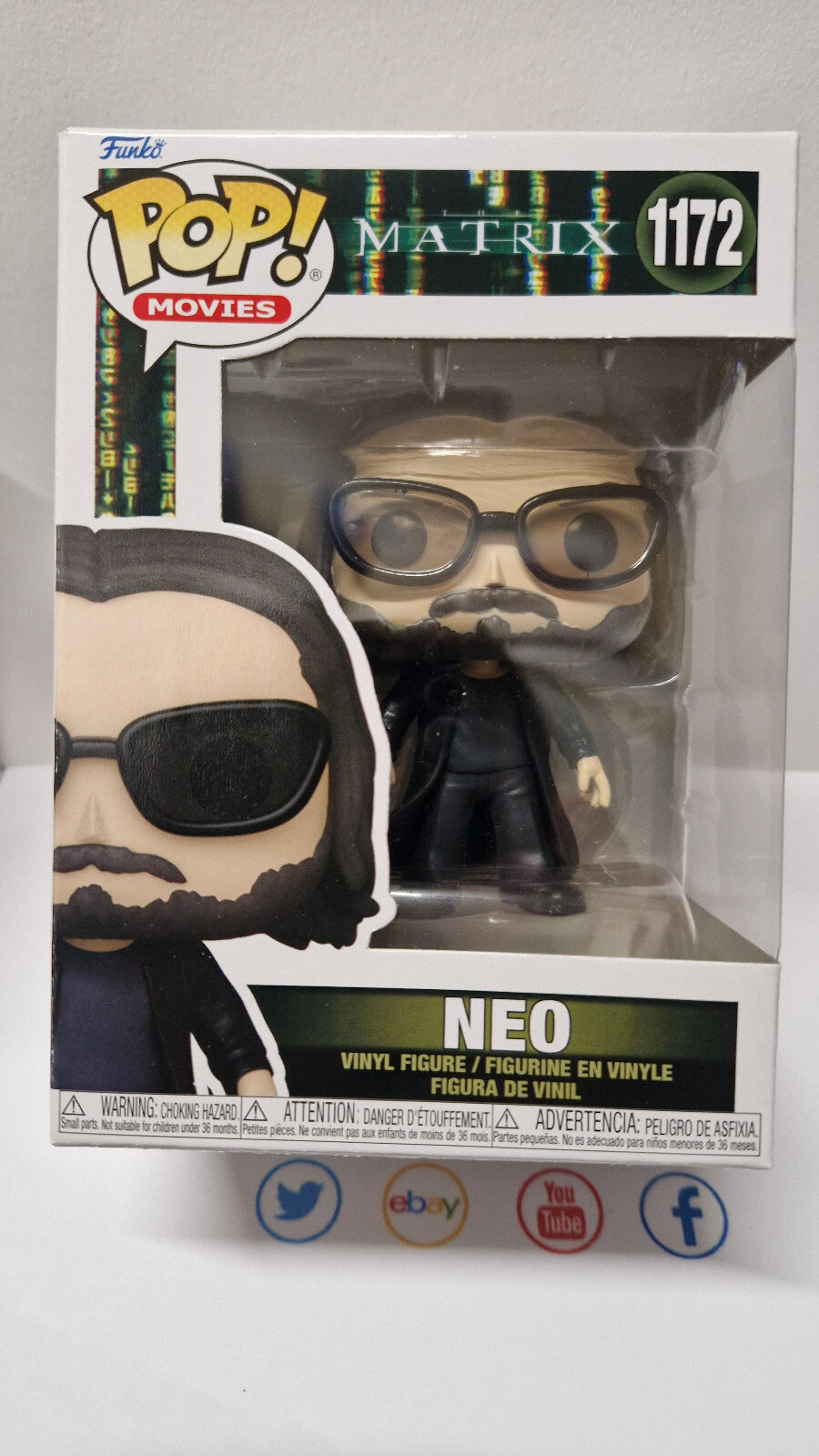 Funko Pop! Matrix 4  1172 Neo (F43)