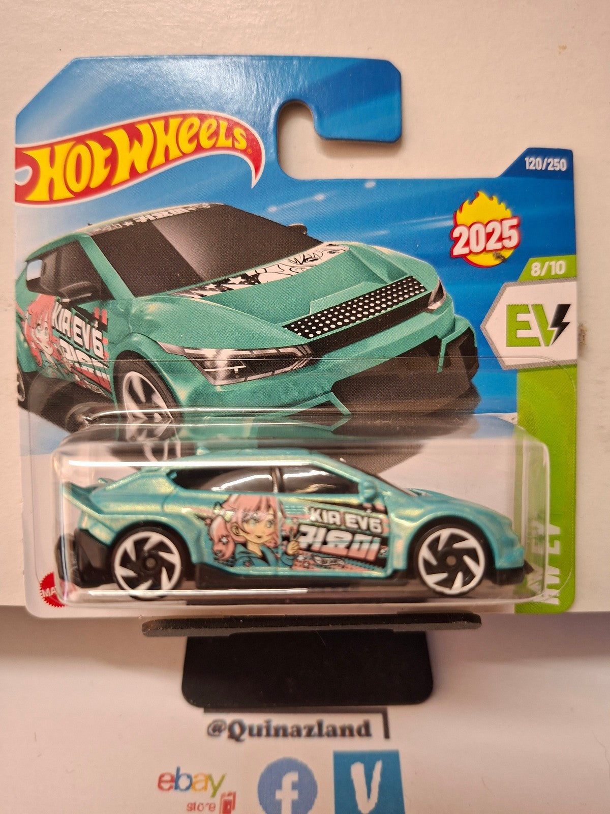 Hot Wheels Custom KIA EV6  2025-120 (NP39)