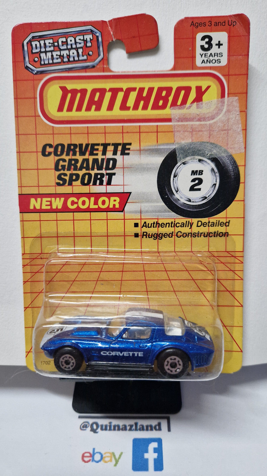 Matchbox New Model  Corvette Grand Sport #15    (NP22)