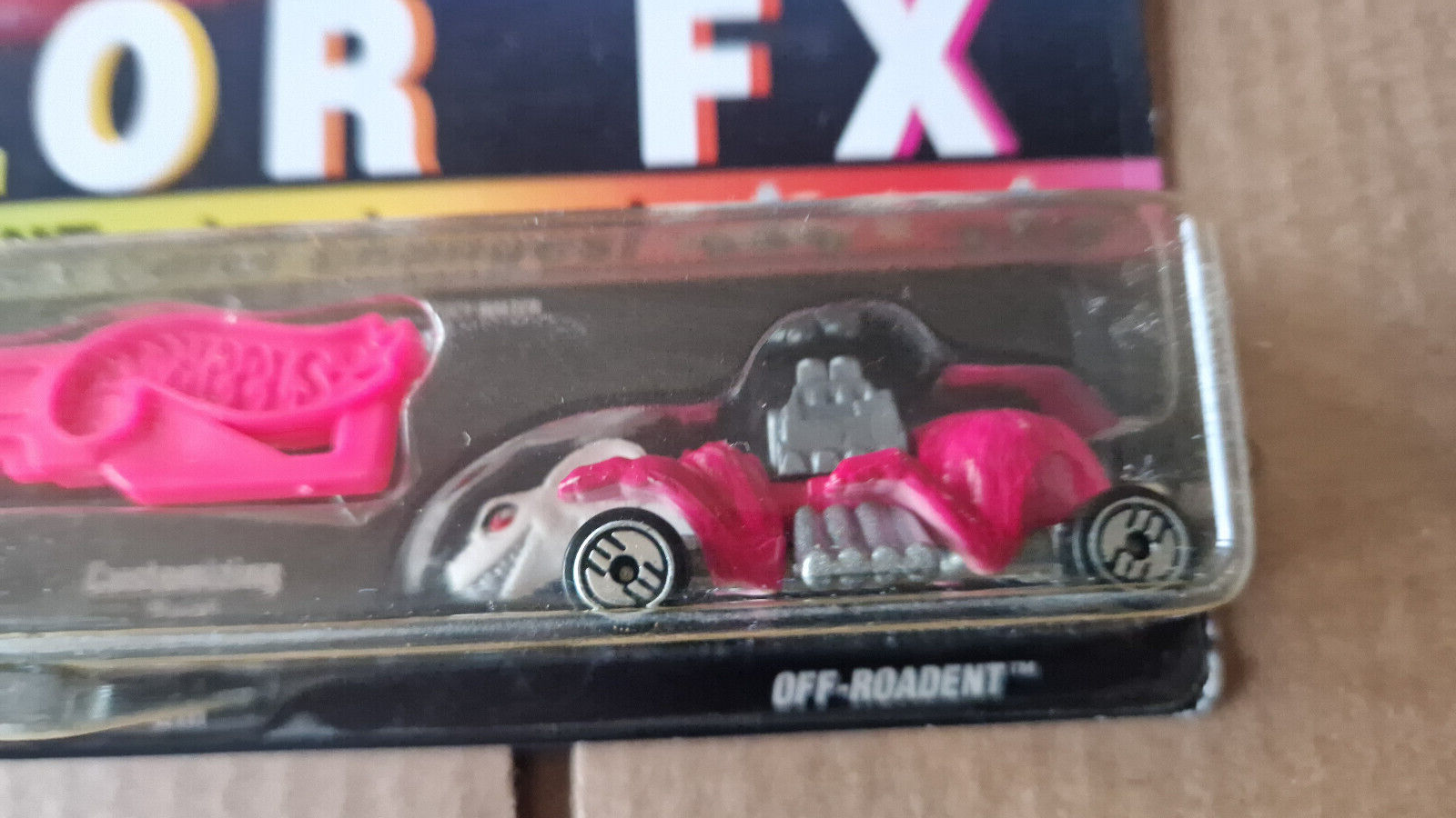 Hot Wheels 1995 color FX monster Sting rod & off-roadent (C10)