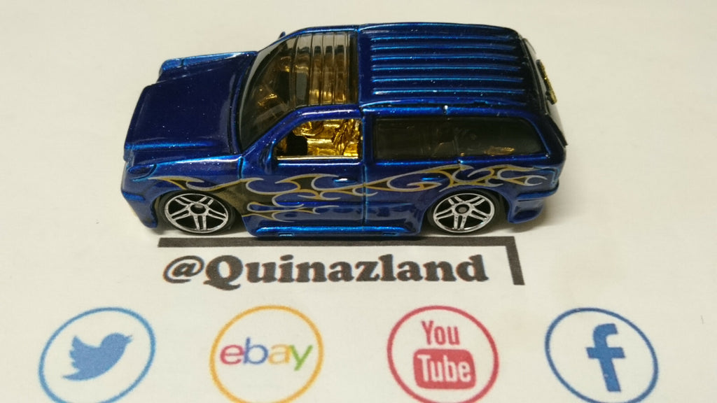 Hot Wheels Boom Box 2003-035 bleue  (A36)