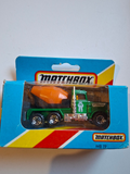 Matchbox 1982 mainline  Peterbilt cement mixer version homme blanc (NP31)