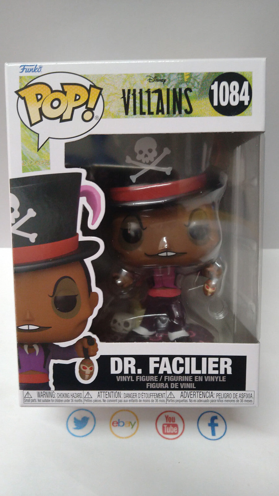 Funko Pop! DISNEY Villains 1084 Doctor Facilier (FU27)