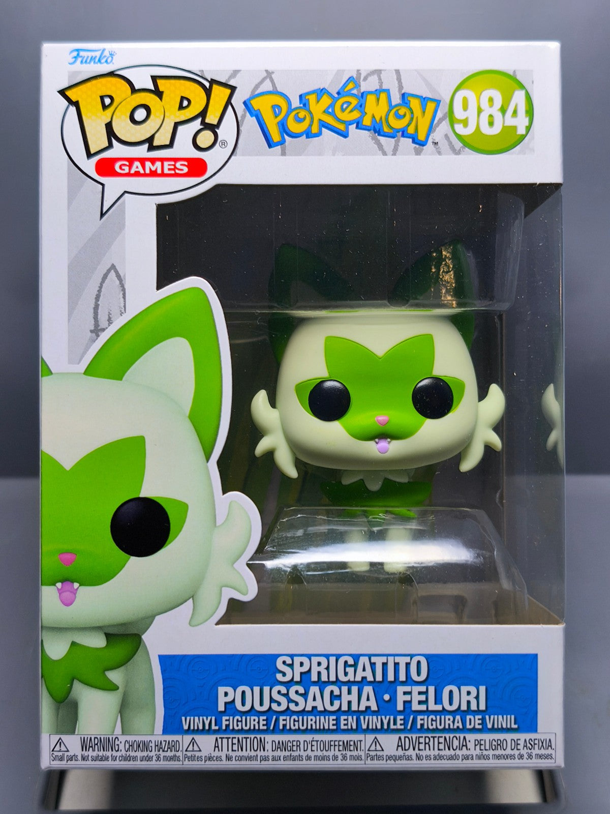 Funko Pop! Pokemon POP Games N° 984 Poussacha (F50)
