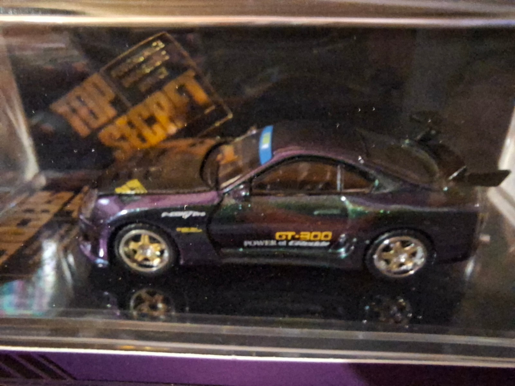 BM Creation 1/64 Toyota Supra Top Secret Australia Limited, purple (CP04)