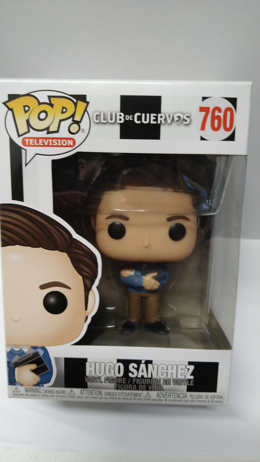 Funko Pop! Club De Cuervos #760 Hugo Sanchez (F40)
