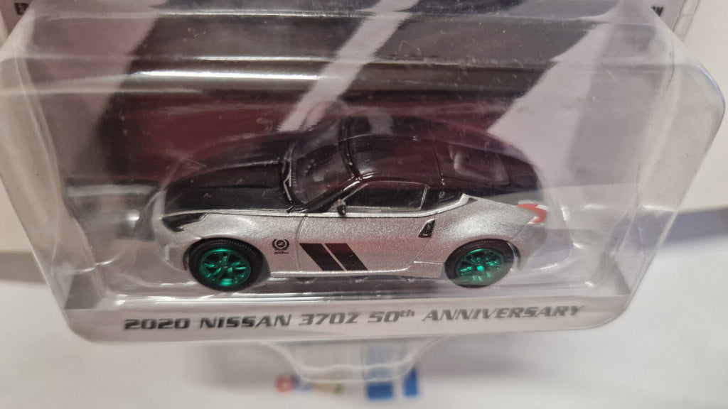 Greenlight 50th Anniversary 2020 Nissan 370Z  Green Wheels Chase (NG79)