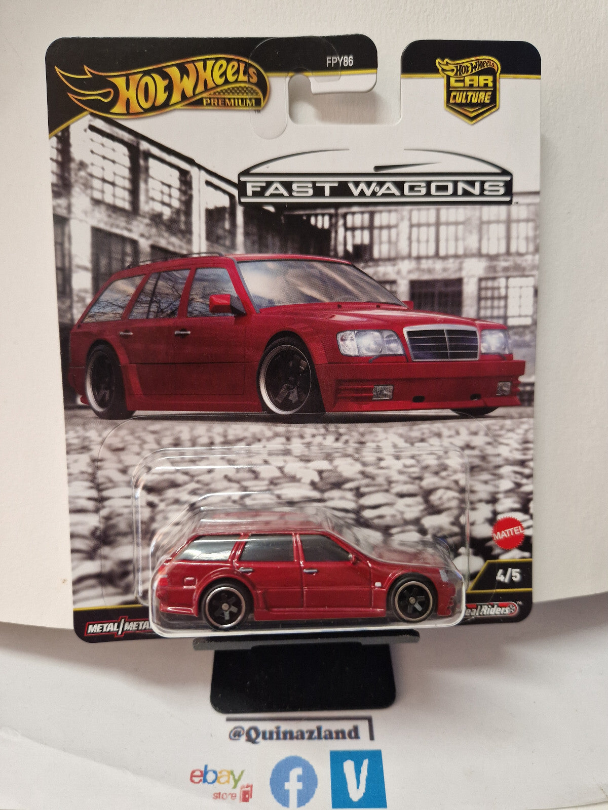 Hot Wheels Set  2025 Fast Wagons Audi Chevrolet Volvo Subaru   Lot de 5 (NG65)