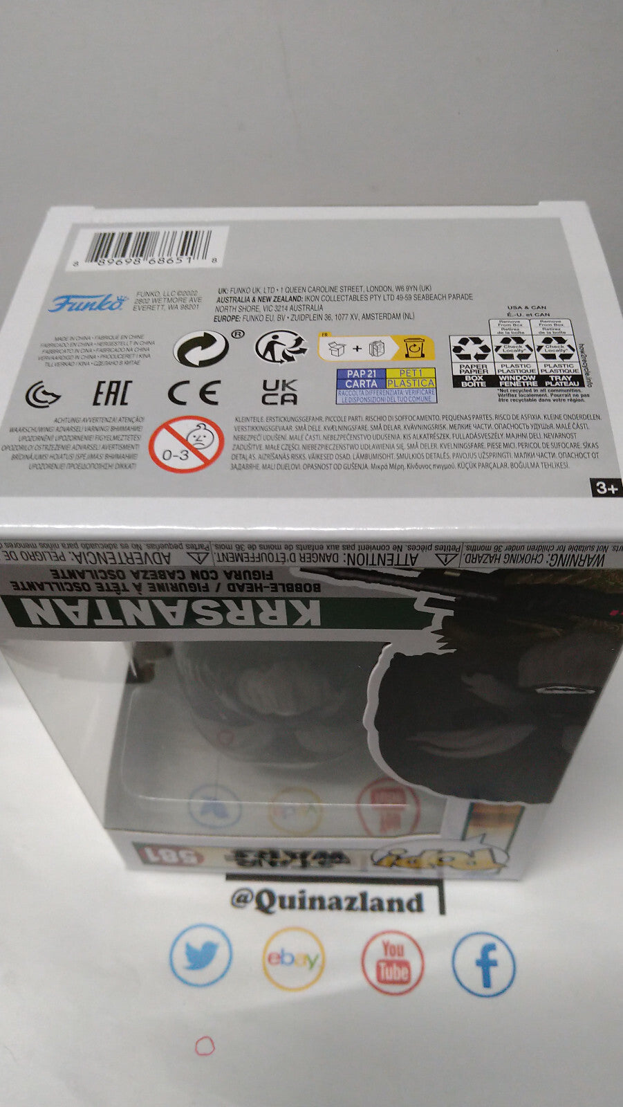 Funko Pop! Star Wars N° 581 Krrsantan w/ BG  (F37)