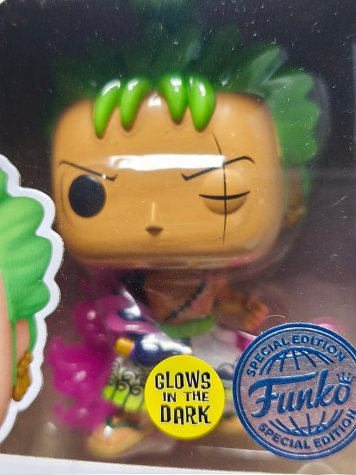 Funko Pop! ONE PIECE POP Animation N° 1288 Zoro avec Enma (GW) (F32)