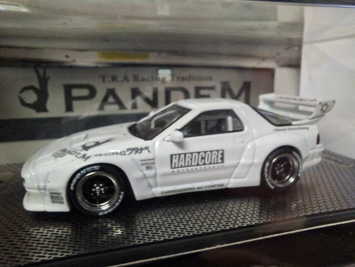 INNO64 Mazda RX7 (FC3S) PANDEM AERO Widebody Kit, white (CP01)