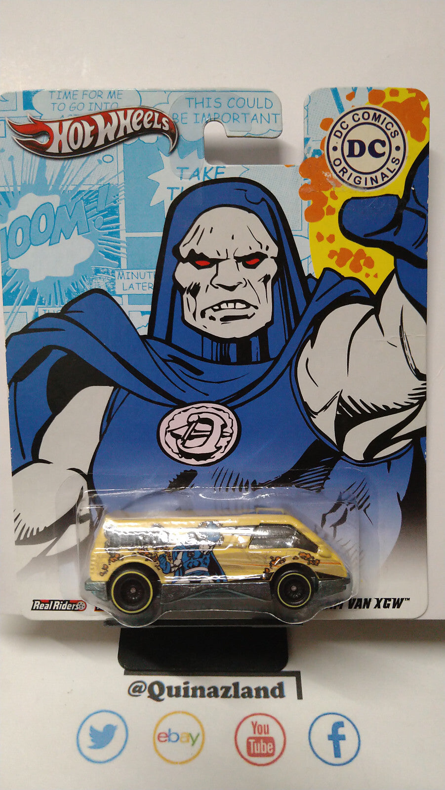 Hot Wheels 2012 DC Comics  Dream van XGW Darkseid  (NG44)