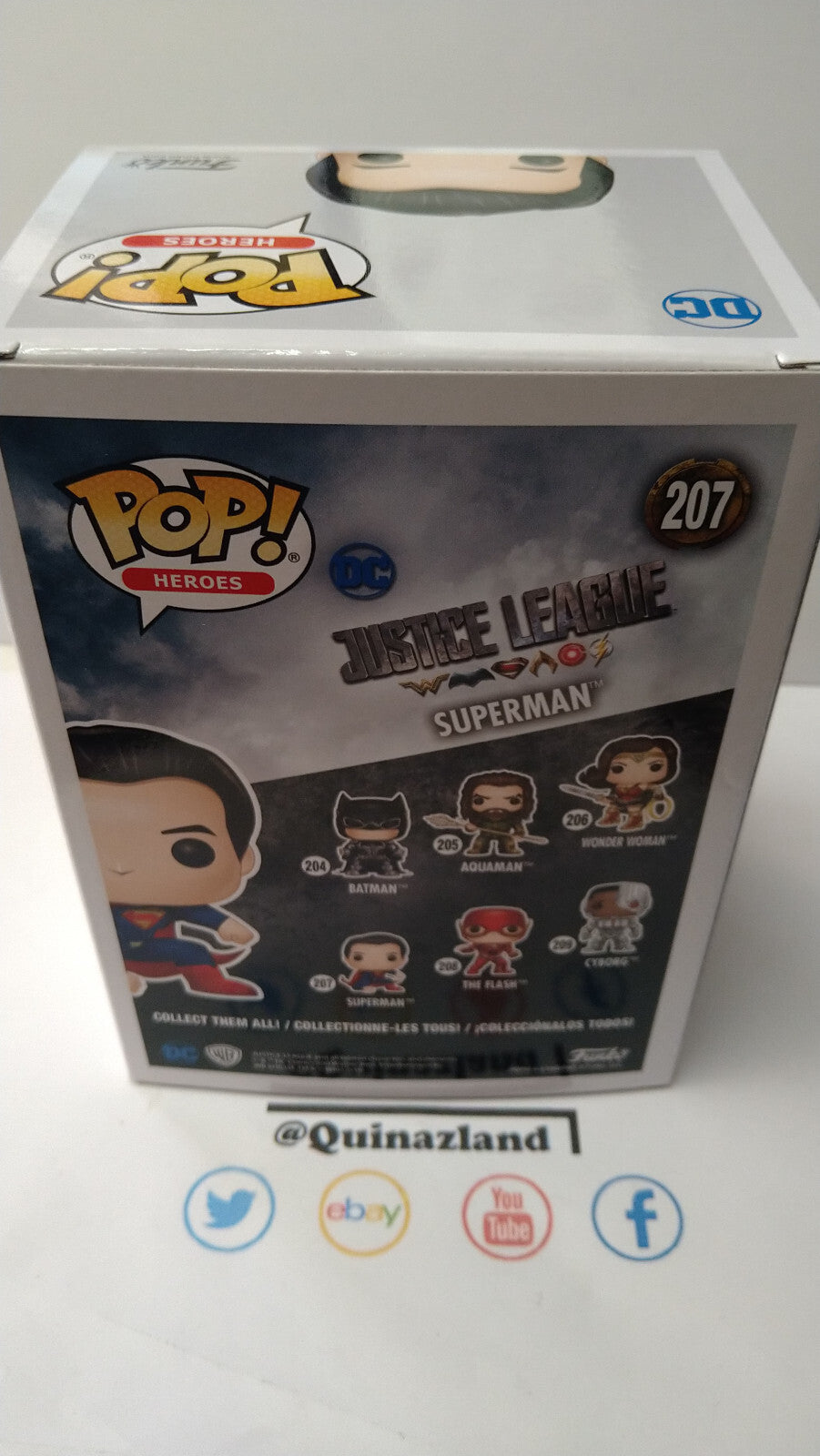 Funko Pop! JUSTICE LEAGUE MOVIE 207 Superman (FU18)