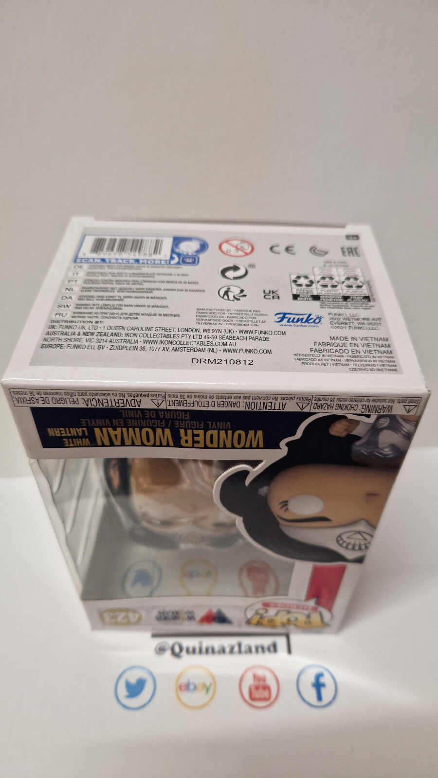 Funko Pop! Wonder Woman White Lantern  #423 (F20)