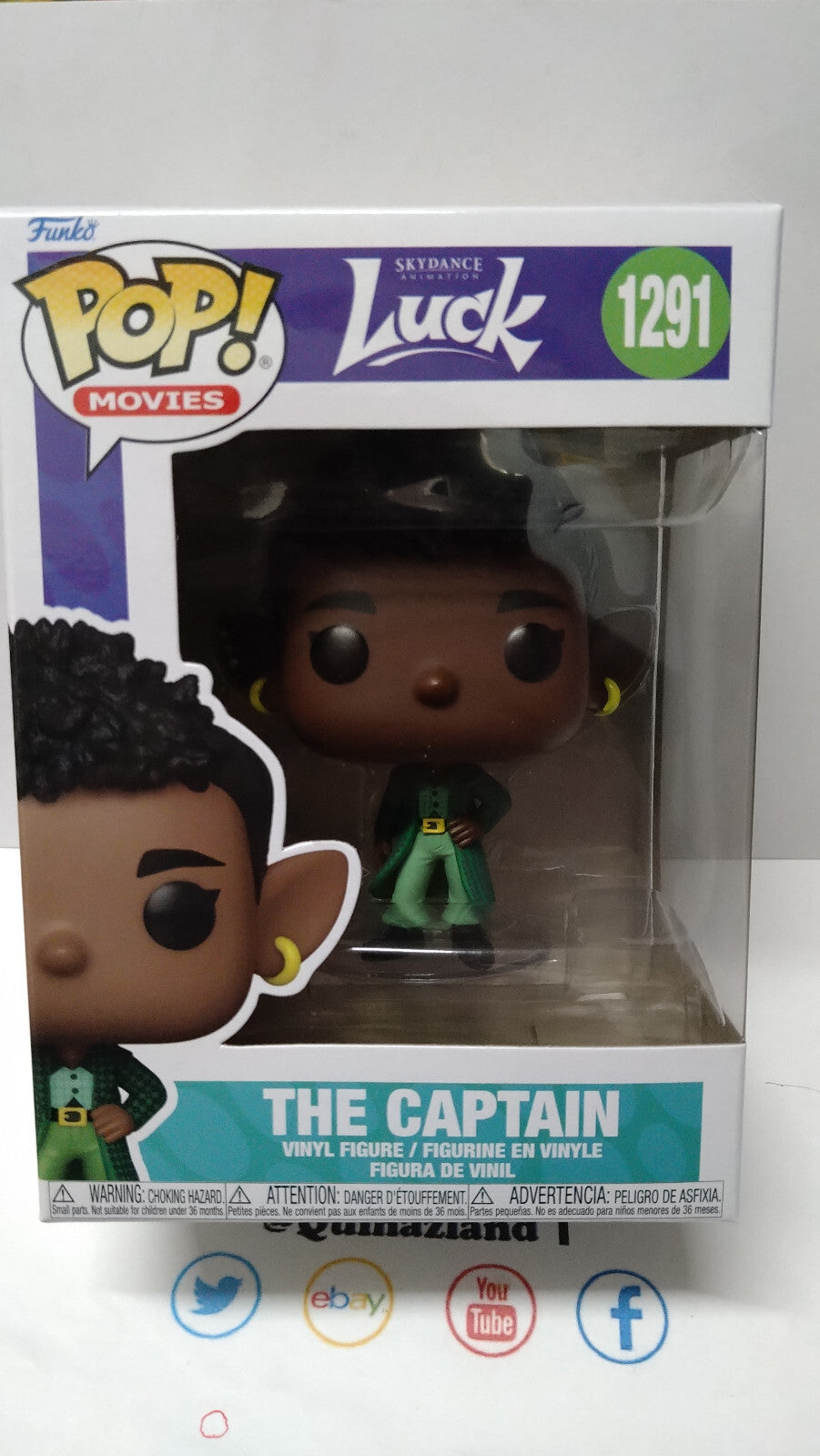 Funko Pop! LUCK  Movies N° 1291 The Captain (F37)