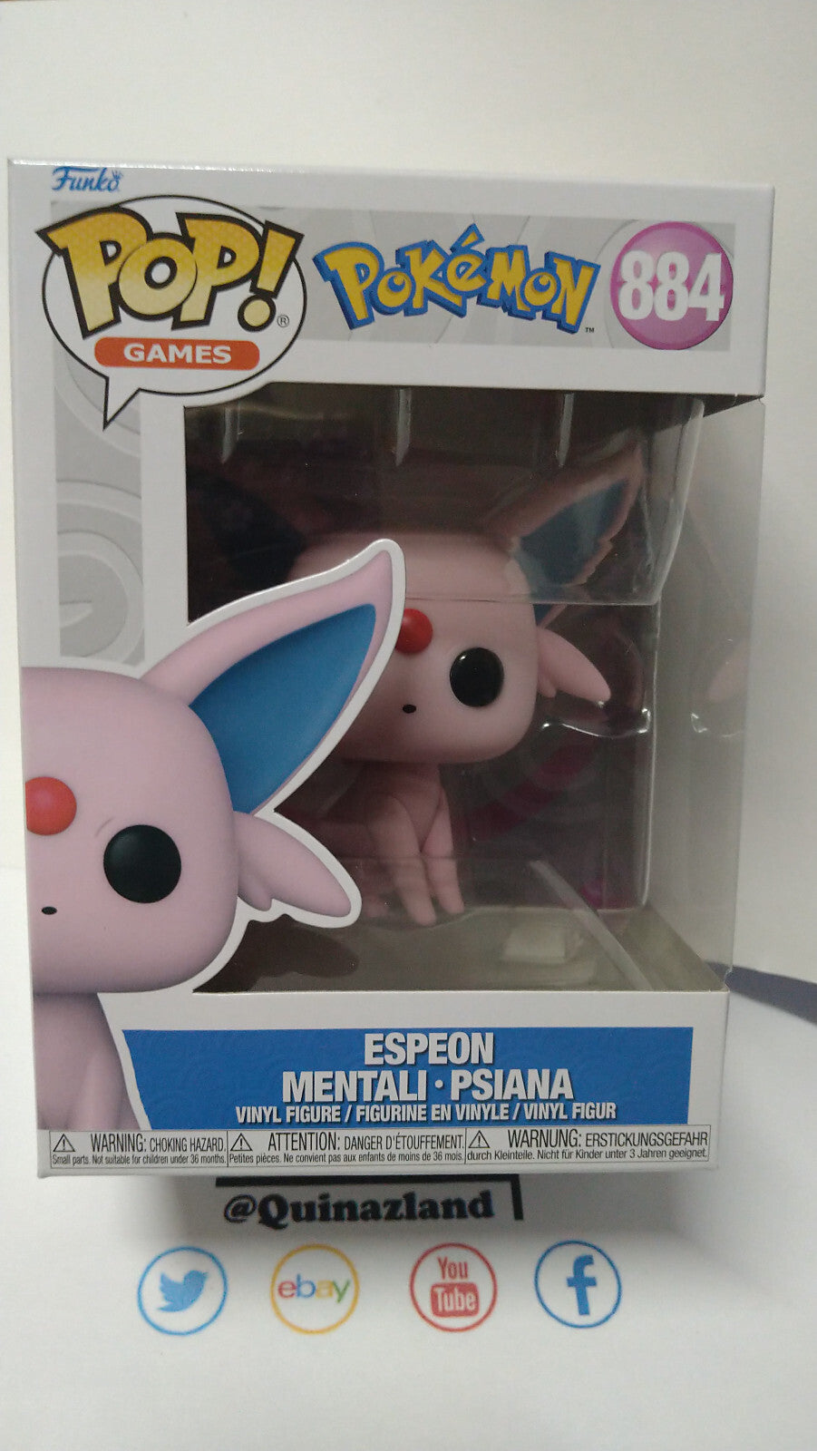 Funko Pop! POKEMON POP N° 884 Mentali (FU32)