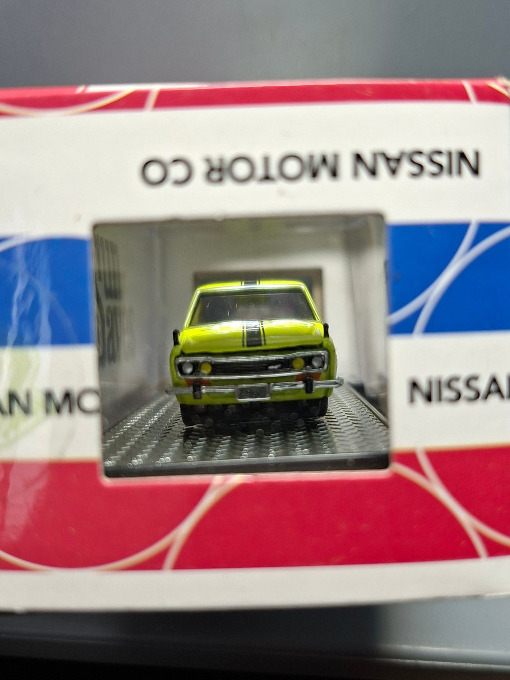 M2 Machines Auto-Trucks Release 64 1970 Datsun 510, green-yellow  (NP13)