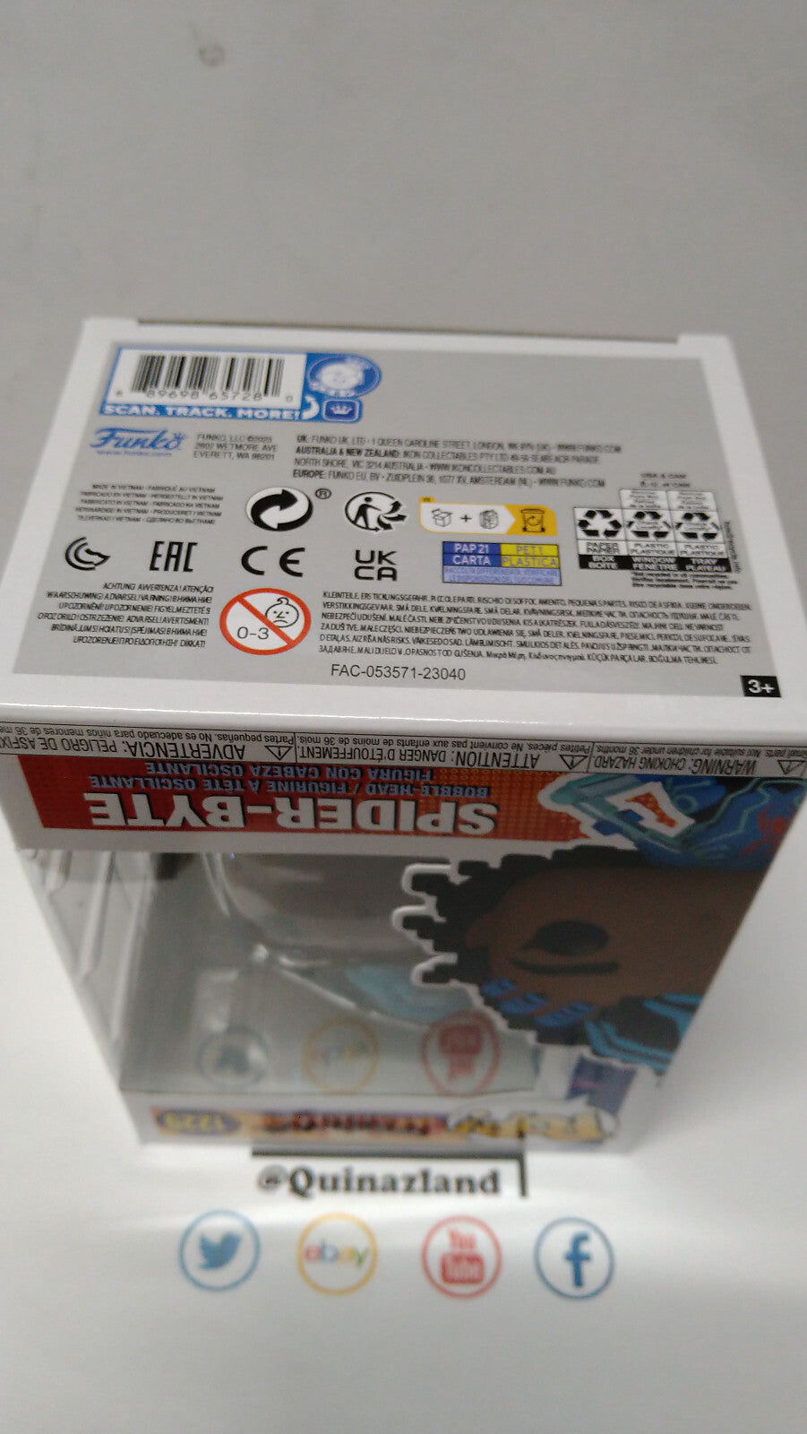 Funko Pop! SPIDER-MAN ACROSS THE SPIDER-VERSE N° 1229 Spider-Byte  (F3)
