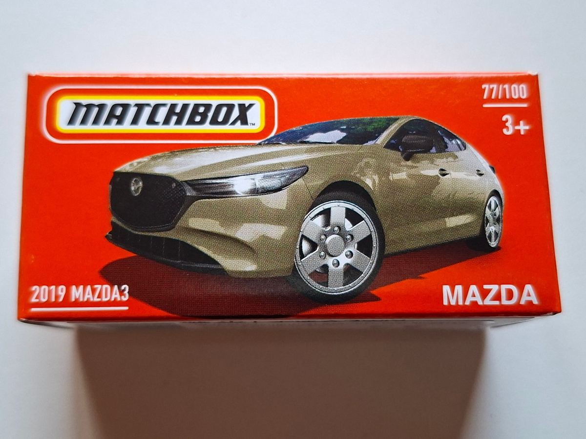 Matchbox 2019 Mazda 3 77/100 (NP32)