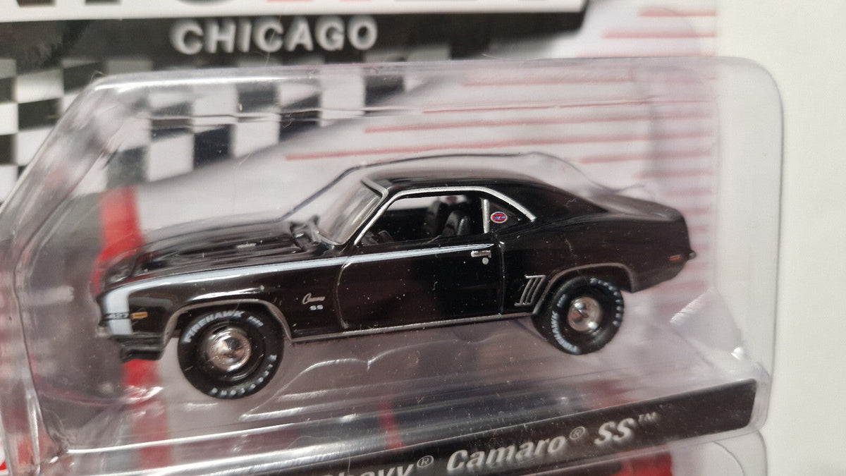 Johnny Lightning Pack 2023 Nickey Chicago 1969 Chevy Camaro SS & 2013  (NG45)