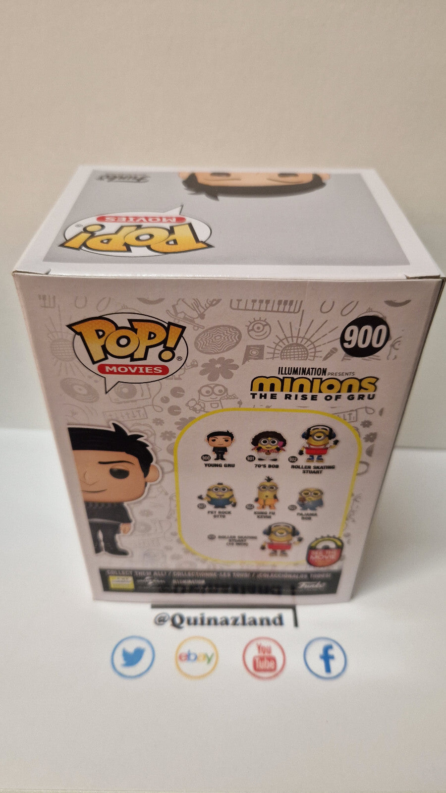 Funko Pop! Minions the rise of gru Banana #900 Young Gru (F23)