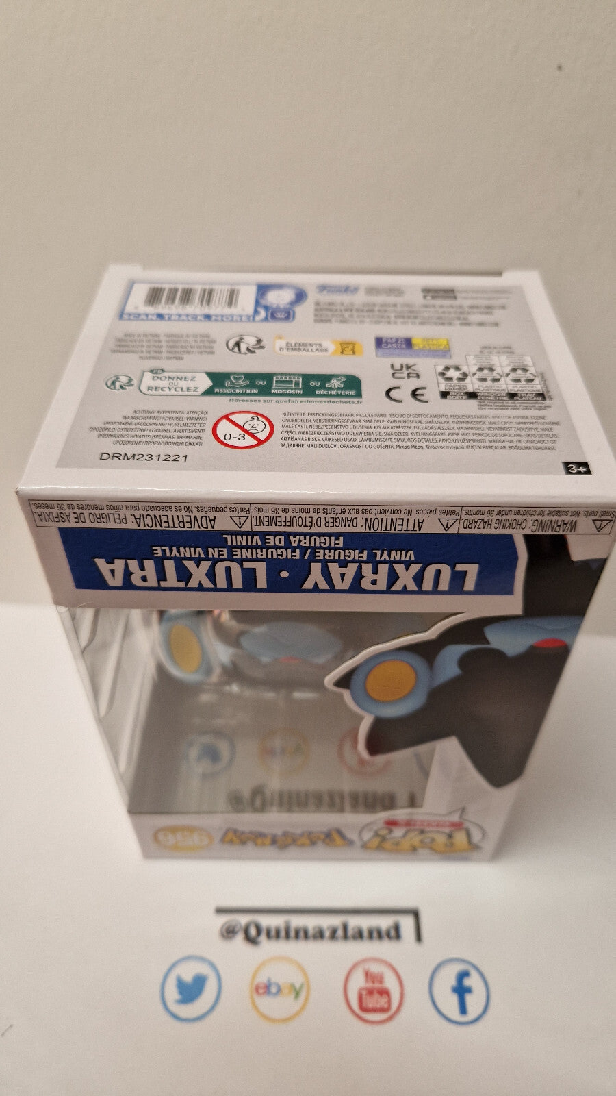 Funko Pop! POKEMON POP Games N° 956 Luxray  (F46)