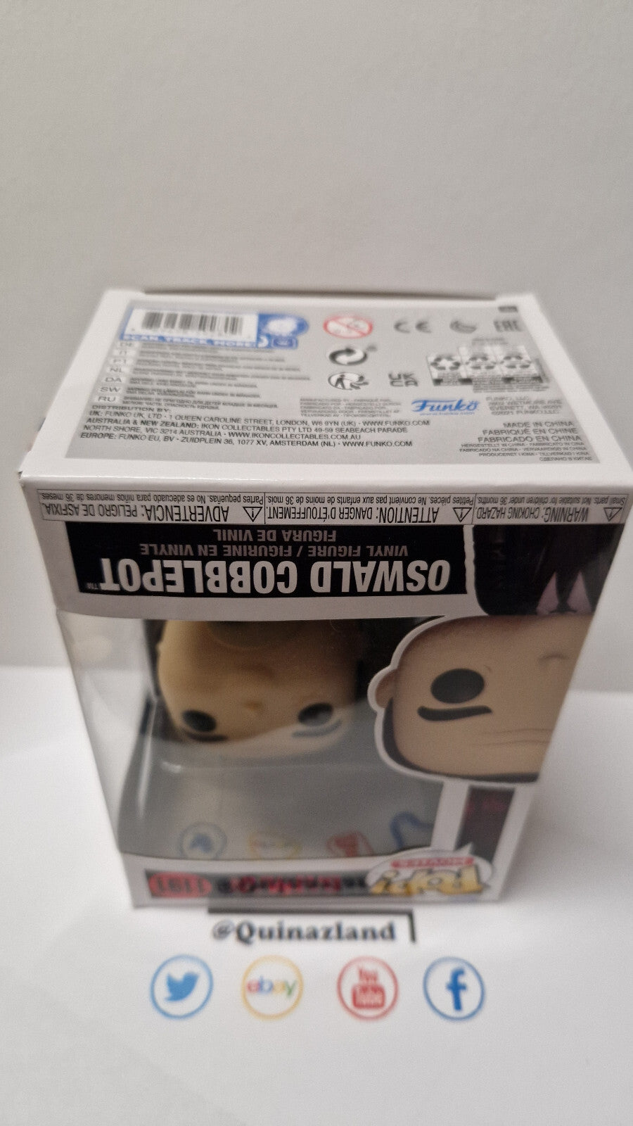 Funko Pop! Moovie Batman 1191 Oswald Cobblepot (F38)