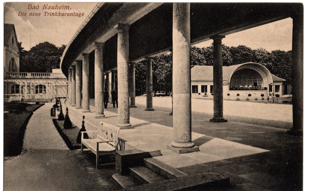 CPA Allemagne Bad Nauheim – Die neue Trinkkuranlage vers 1915 T0001