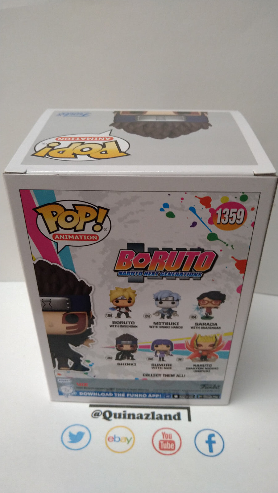 Funko Pop! BORUTO  Animation N° 1359 Shinki (F6)