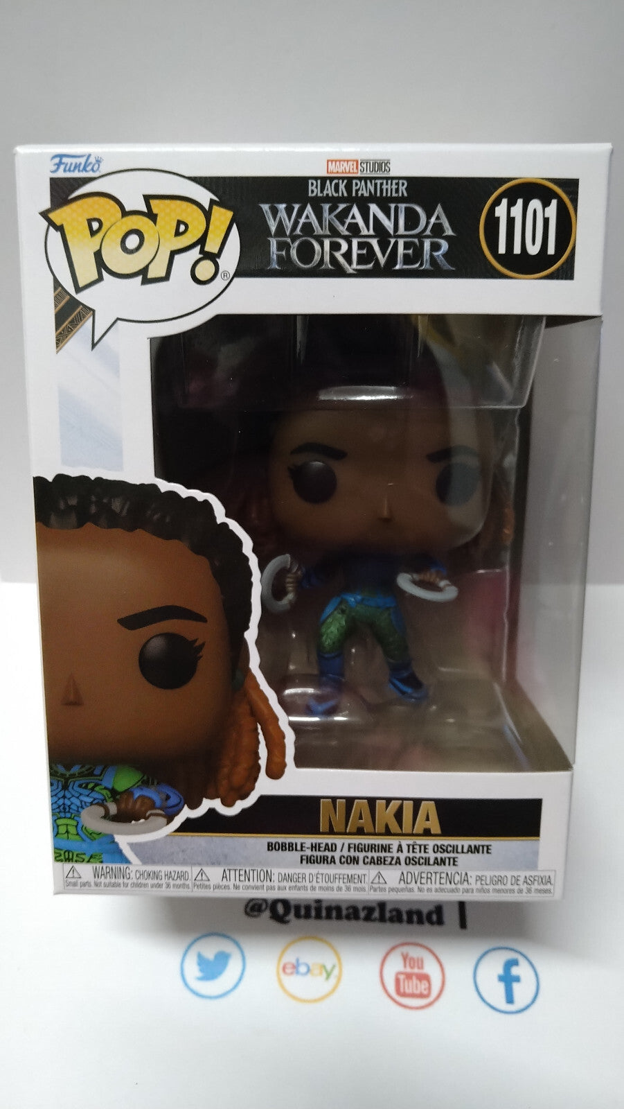 Funko Pop! BLACK PANTHER WAKANDA FOREVER 1101 Nakia (FU33)