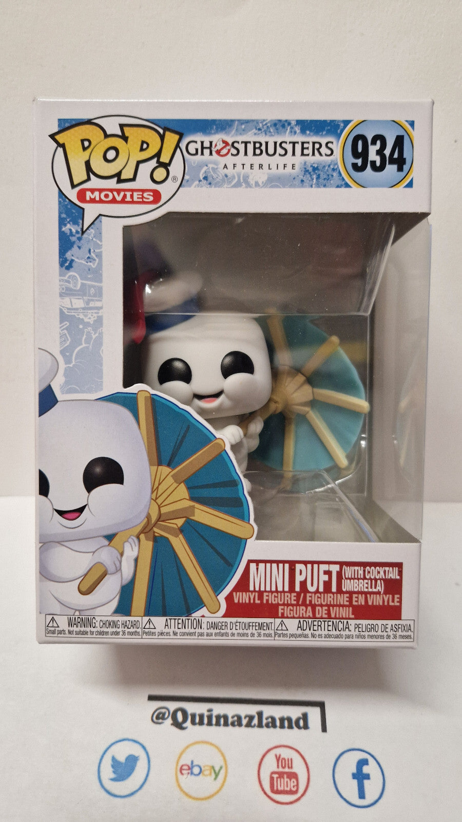 Funko Pop! GHOSTBUSTERS Afterlife 934 Mini Puft Cocktail (FU20)