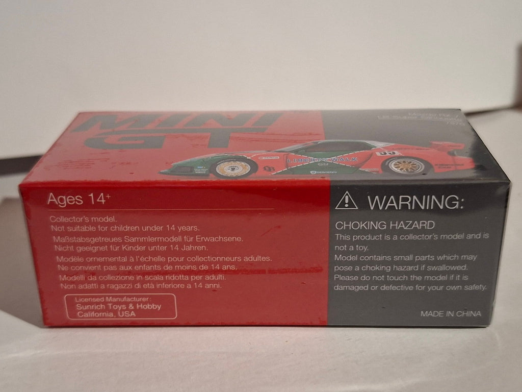 Mini GT 2024 Mazda RX7 (FD3S) LB-Super Silhouette 787B TAS, green  n° 990 (CP17)