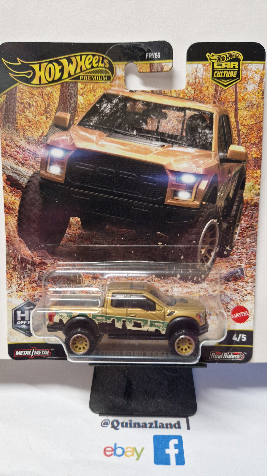 Hot Wheels 2025 Off Road 2017 Ford F-150 Raptor  (NG22)